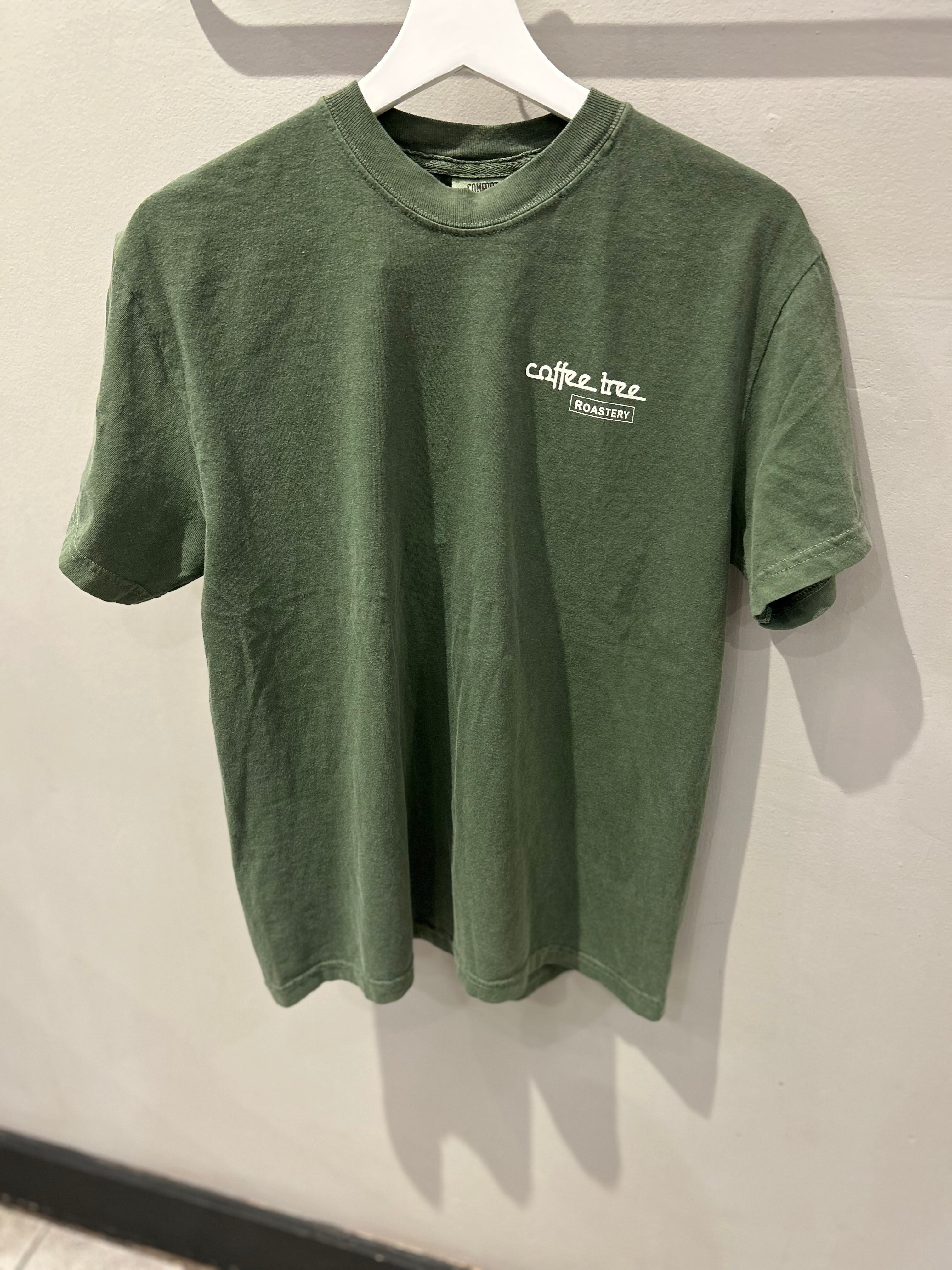 Your local roaster t-shirt (green)