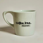 Coffee Tree Roastery notNeutral Lino mug in white porcelain, 12 oz specialty coffee cup